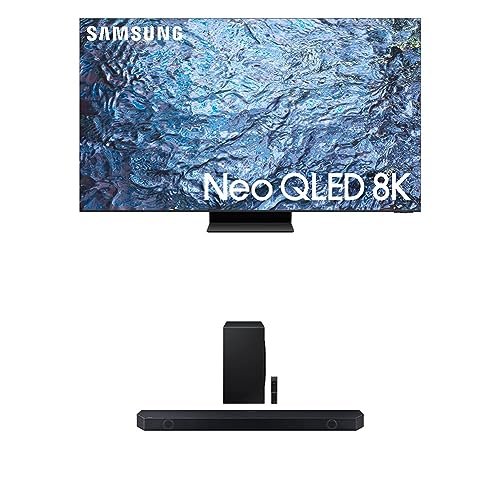 SAMSUNG 65-Inch Class Neo QLED 8K QN900C Series Mini LED Quantum HDR Smart TV with Infinity Screen, Dolby Atmos, Object Tracking Sound Pro