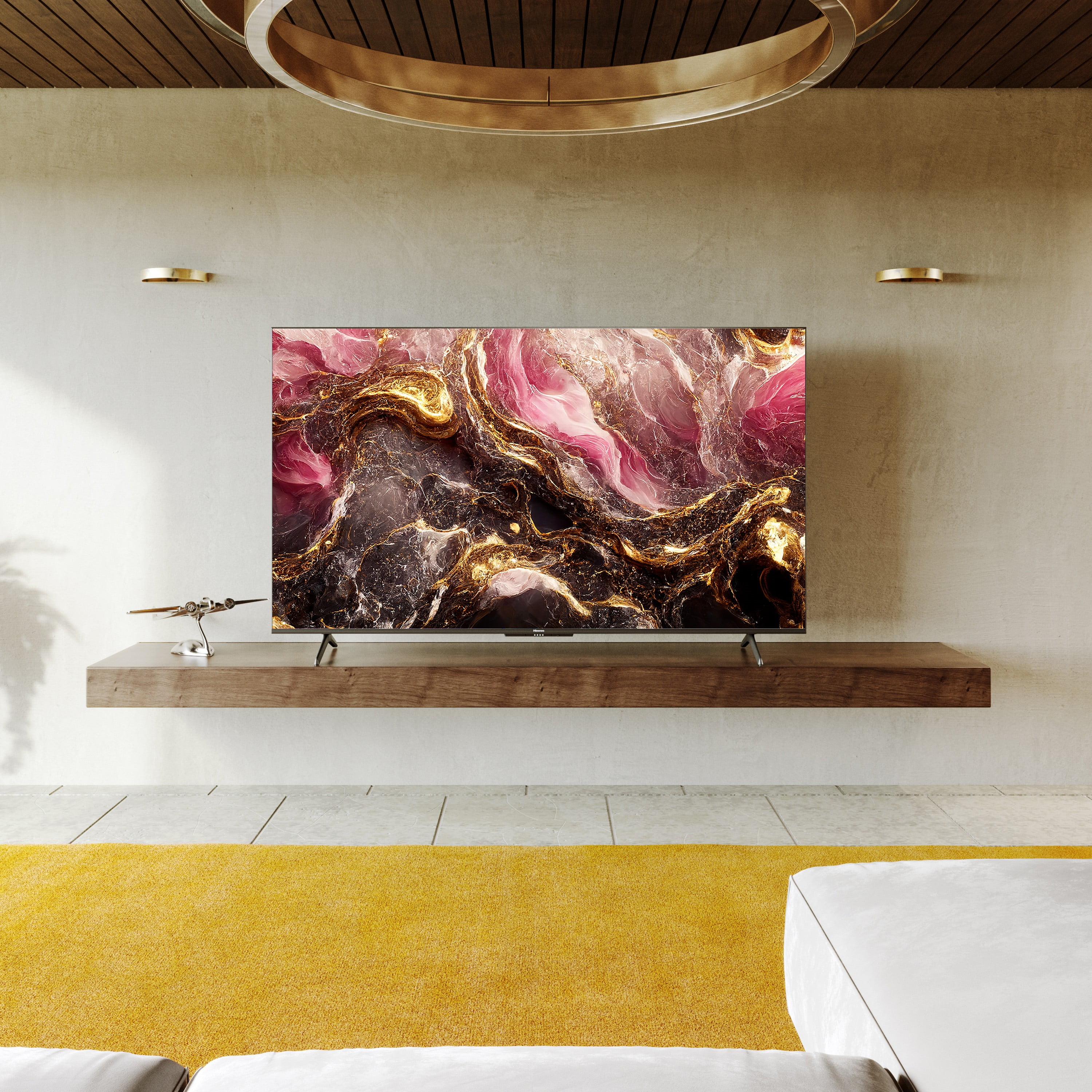 Hisense 65-Inch Class U6 Series Mini-LED QLED Google Smart TV (65U6K) - QLED, 600-Nit, Dolby Vision IQ & Dolby Atmos, Full Array Local Dimming