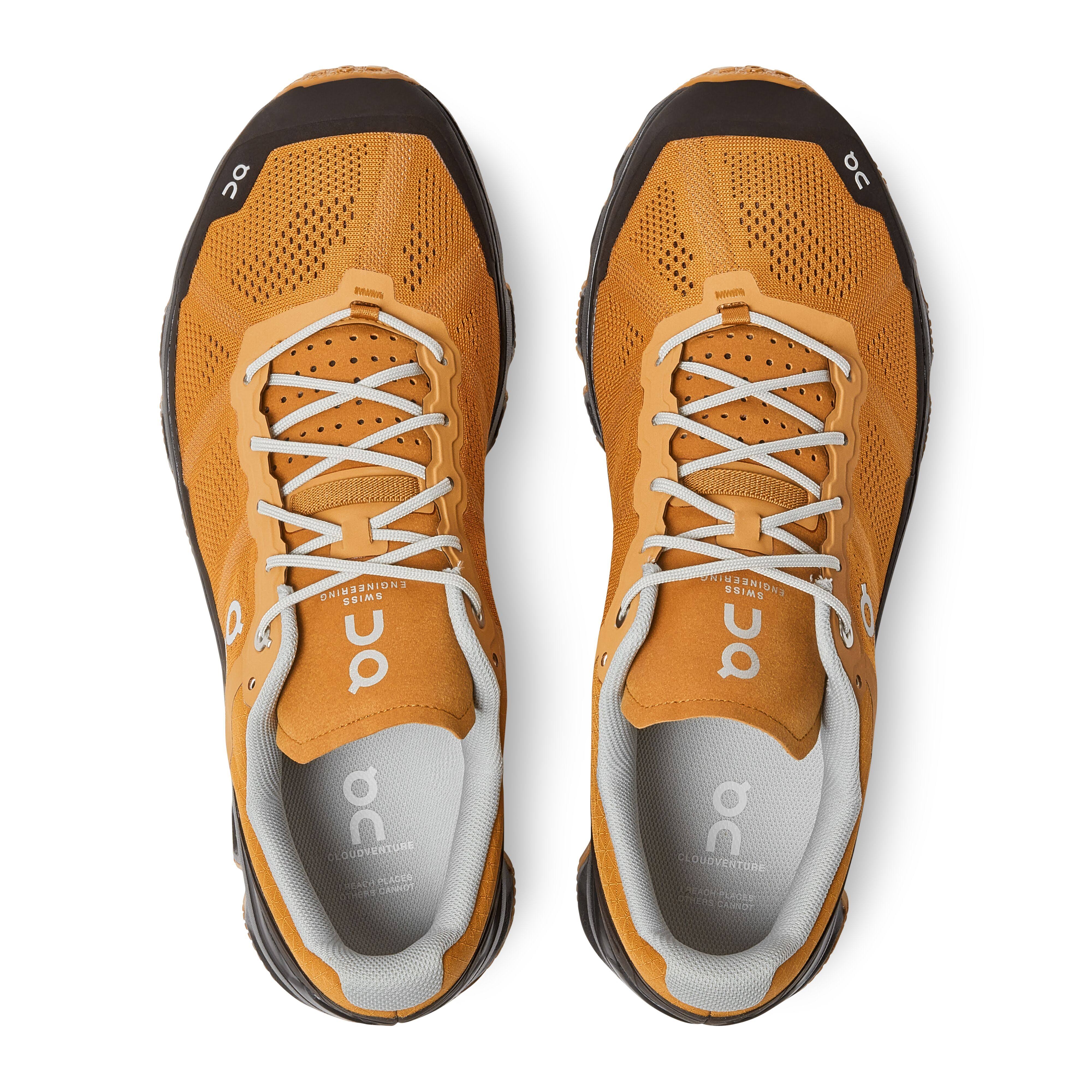 on Running Men & S Cloudventure - Pecan / Brown