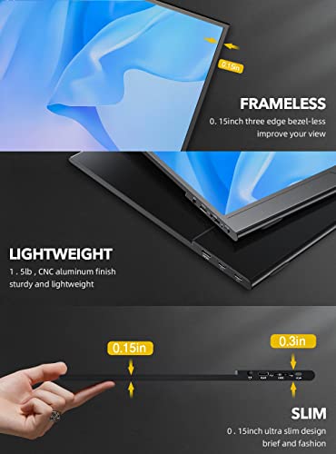 UPERFECT 2K 120Hz Portable Gaming Monitor