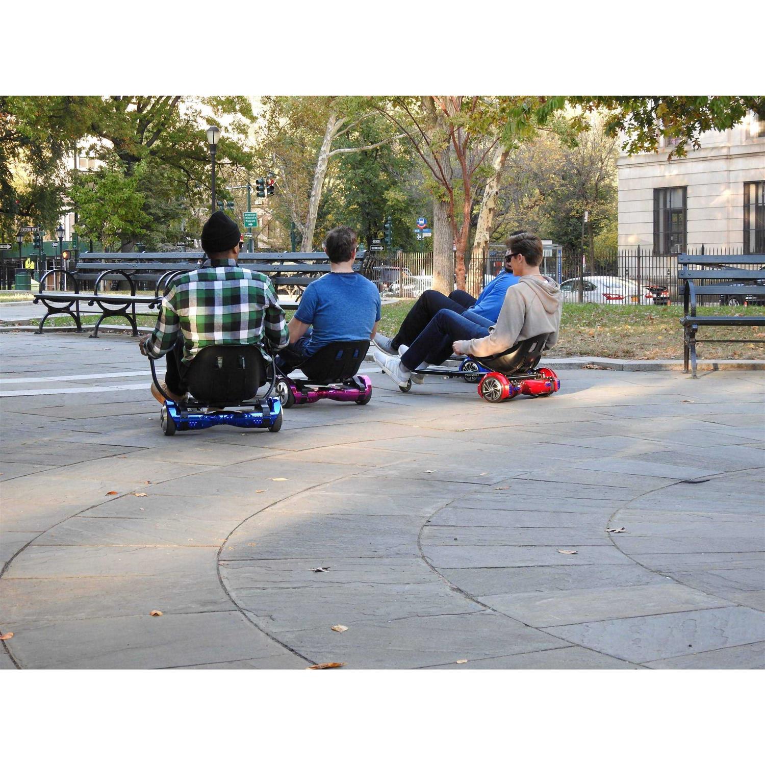 Hover-1 Kart and Ultra Electric Hoverboard w/ 6.5 Wheels and LED Lights Combo - Sports Supplies Online Store