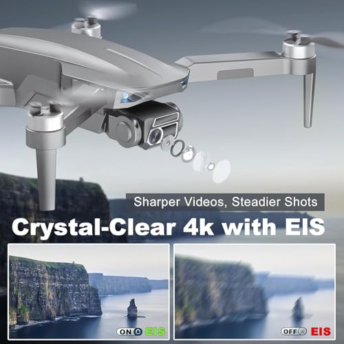 Drone with Camera for Adults Beginner 4K,52-Min Max Flight Time,10000 Feet Control Range,249g Foldable FPV RC Quadcopter,Smart Return Home