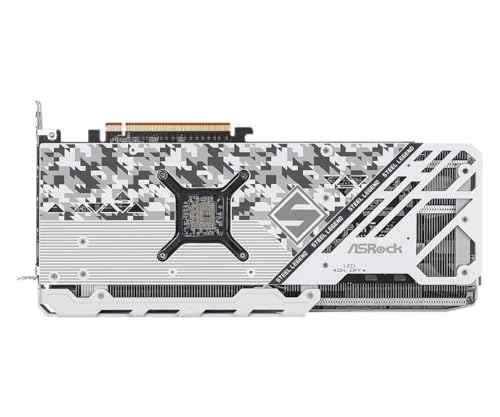 ASRock AMD Radeon RX 7700 XT Challenger 12GB GDDR6 192-bit 0dB Silent Cooling 7680 x 4320 DisplayPort HDMI LED Indicator 18Gbps Dual Fan Graphics Card