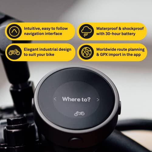 Beeline Moto II - Next Gen Motorcycle GPS Tracker | Compact Design, Waterproof Build