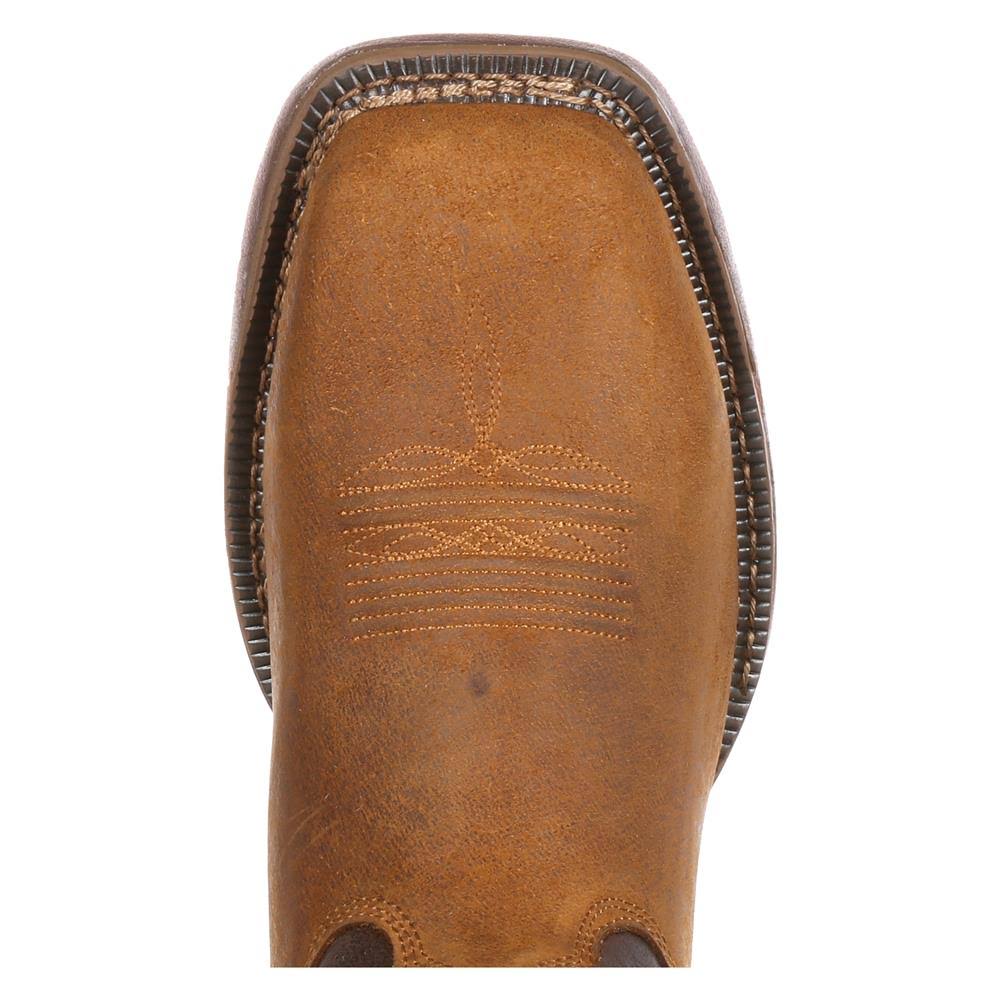 Men&s Rocky 11 inch Long Range Western Carbon Fiber Toe 6132, Brown
