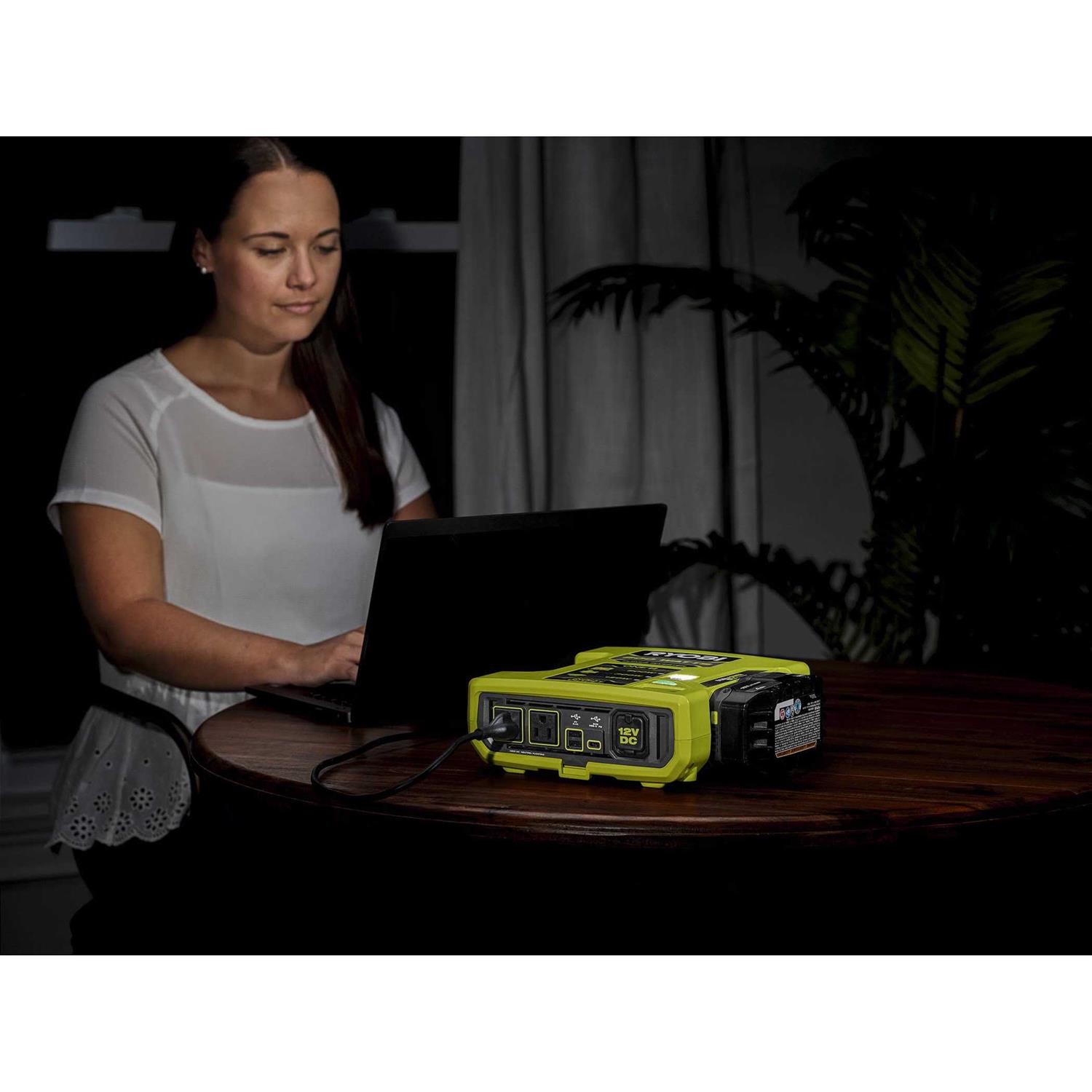 Ryobi ONE+ 18V 800 Watt 12V Automotive Power Inverter RYI8030AVNM - Shop Hardware Tools Online Store