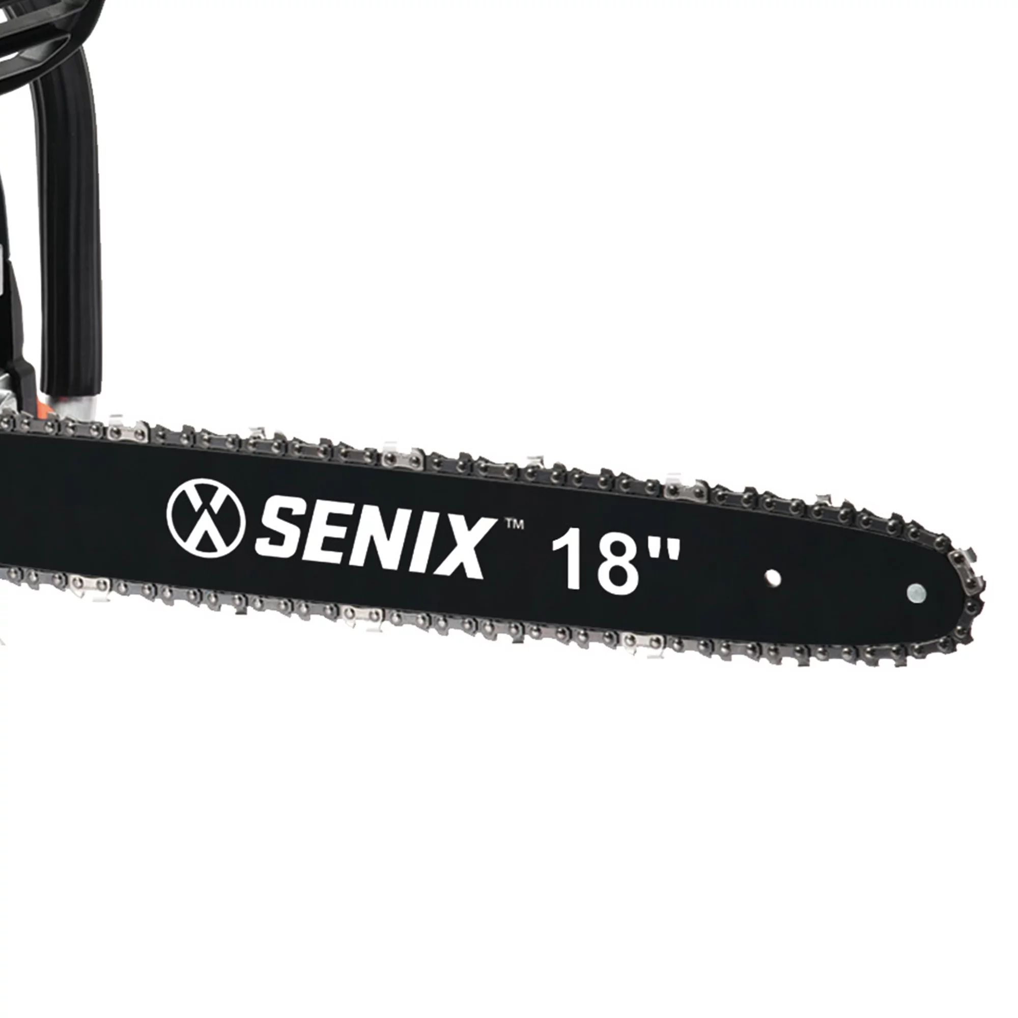SENIX 49 cc 4-Cycle Gas Powered Chainsaw, 18-Inch Oregon Bar and Chain, CS4QL-L1