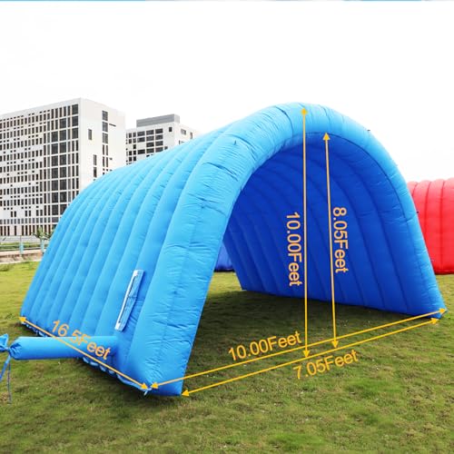 Inflatable Tunnel Sports Tunnel Entrance with Blower Football Tunnel Tent Entryway for Business Advertise Party Exhibition Promotion Street,Shop