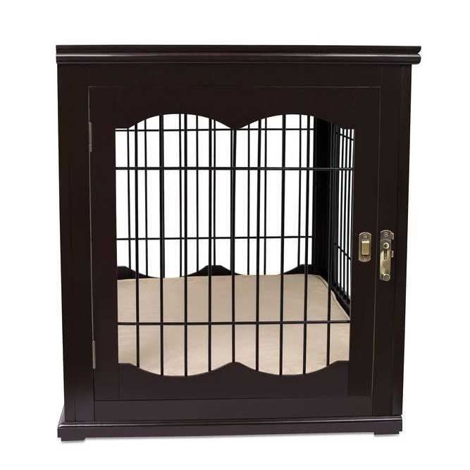BirdRock Home Decorative Small Dog Kennel with Pet Bed - Pet Supplies online store