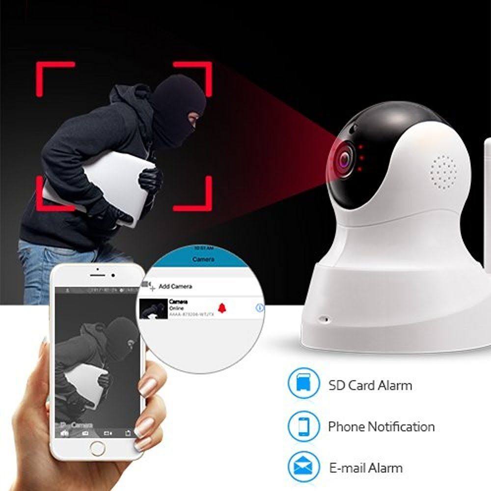 Tenvis HD IP Camera - Wireless IP Camera with Two-Way Audio, Night Vision Camera
