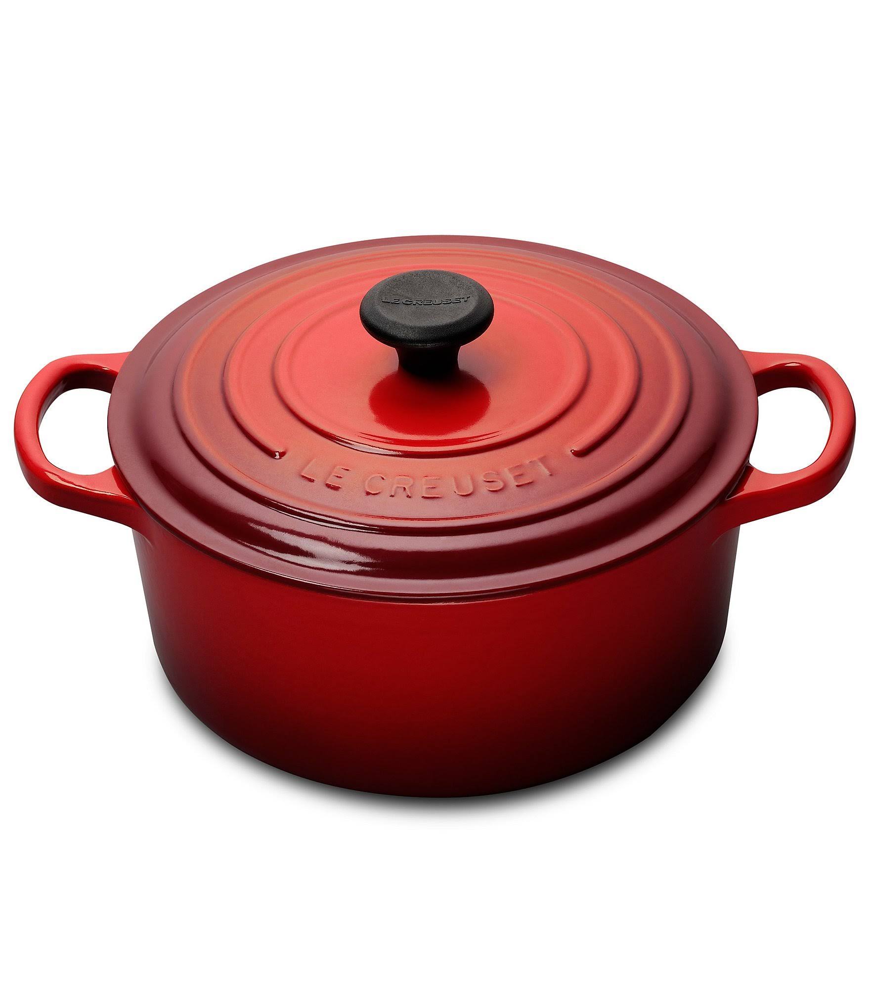 Le Creuset Signature 3.5-Quart Cast Iron Round Dutch Oven - Cerise