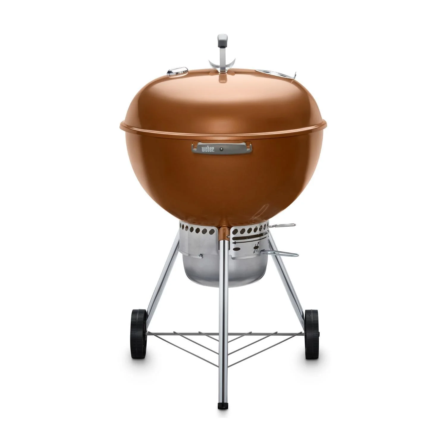 Weber Original 22 Premium Charcoal Grill w/Superior Heat Retention, Copper