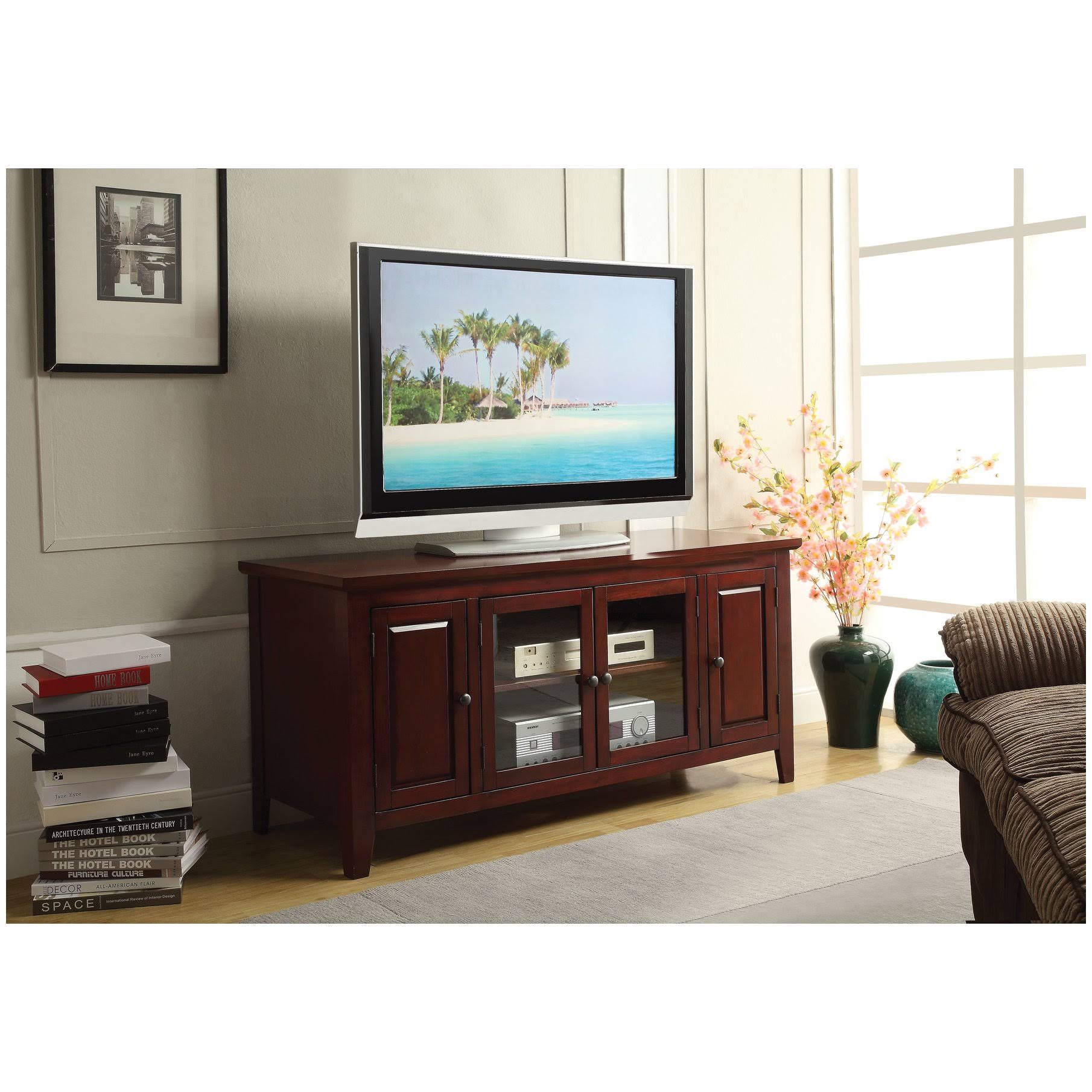 Acme Christella TV Stand, Cherry - Megean