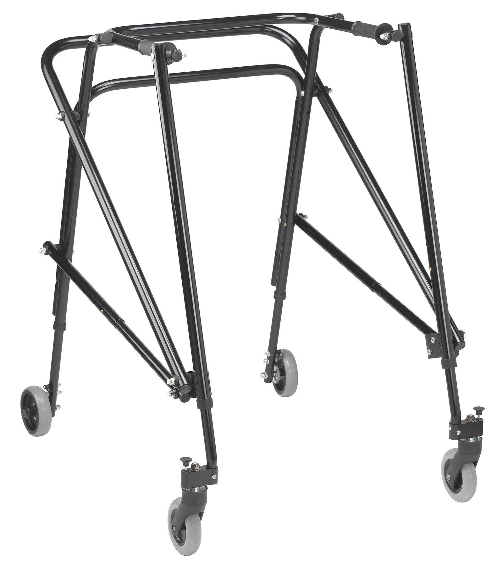 Drive Medical Nimbo 2g Lightweight Posterior Walker with Seat Medium Knight Blue