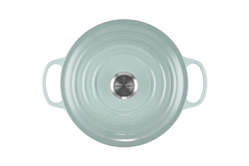 Le Creuset Enameled Cast Iron Signature Round Dutch Oven, 5.5 qt., Cerise