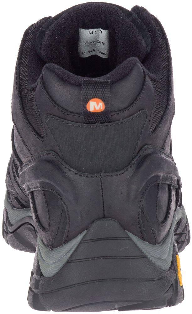Merrell Men&s Moab 2 Prime Mid Waterproof, Size: 7.5, Black