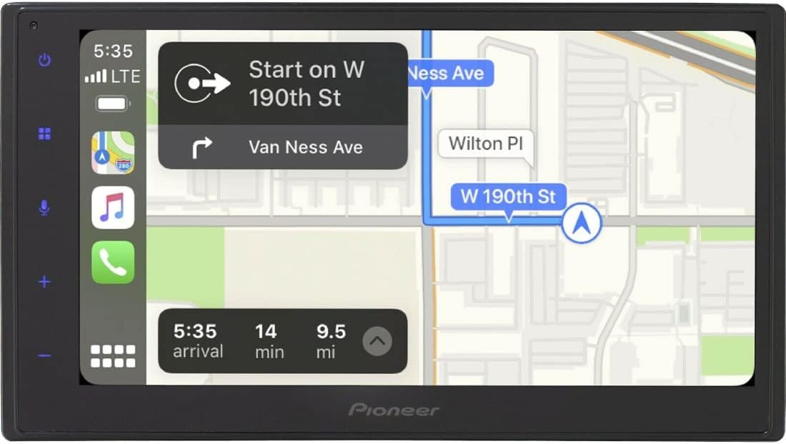 PIONEER CAR DMH1700NEX PIONEER 6.8" MV Touchscreen Bluetooth