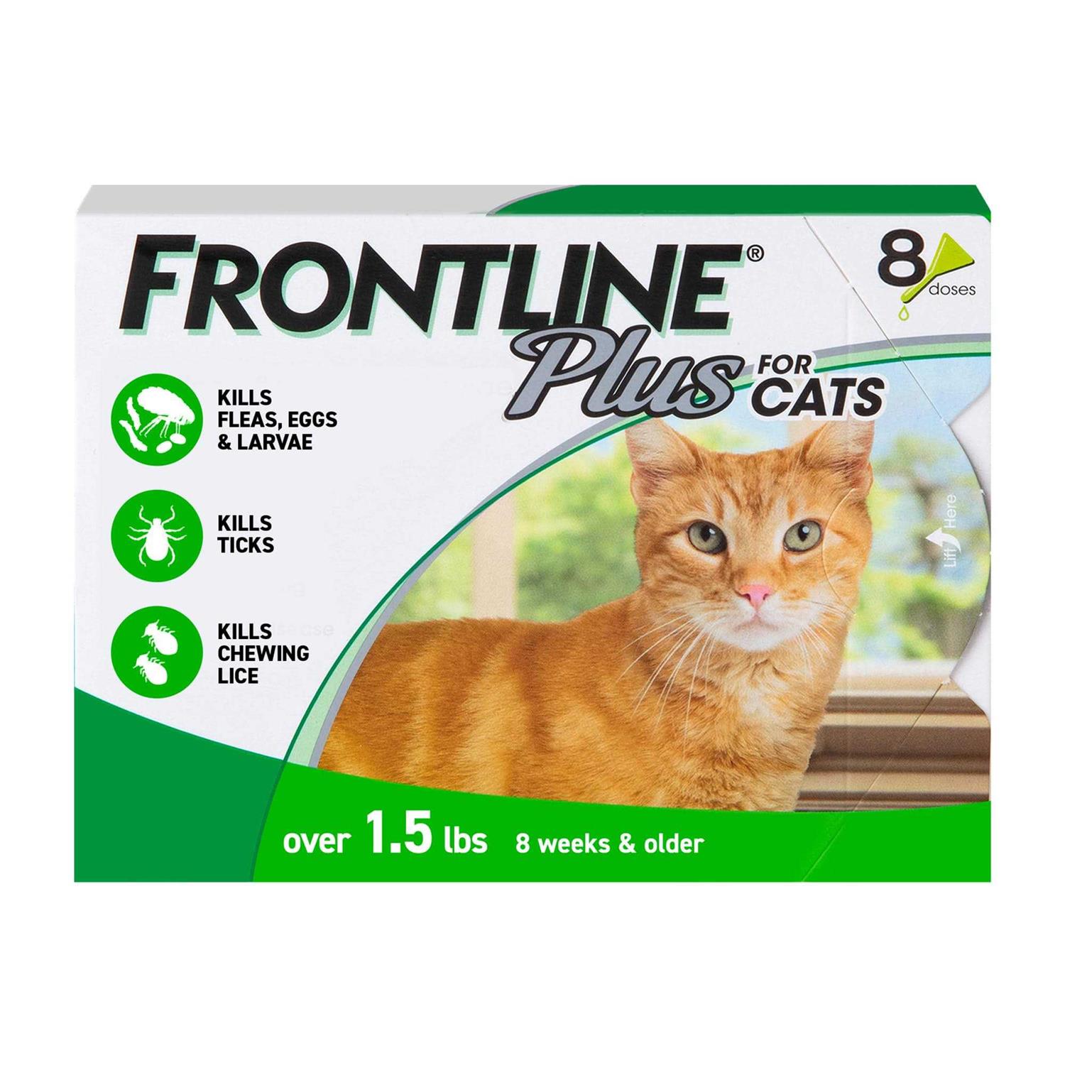Frontline Plus Flea &amp; Tick for Cats - Pet Supplies online store