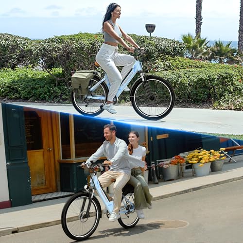 DriftGod 26" Electric Bike for Adults &ndash; Powerful 1000W Motor, 48V Removable Battery, 7-Speed, Front Suspension & LCD Display &ndash