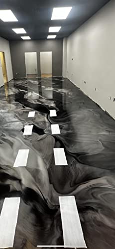 BP Resins: Single Shot |100% Solids Epoxy Resin Kit (3 Gallon) Solvent-Less, Two Component Gloss Coat Finish- Low VOC! Industrial Use, Garages