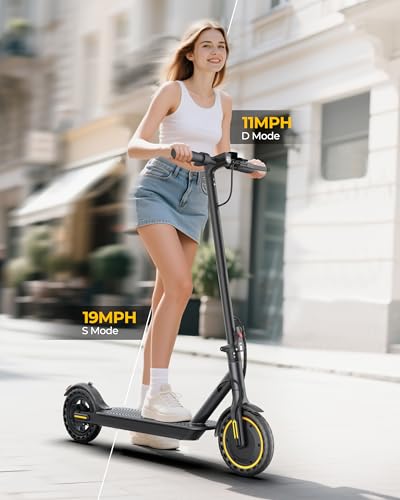 WERHY Electric Scooter, 8.5"/10"/14" Tire, Powerful 350/500W Motor, Top Speed 19/22 MPH, 21-28Miles Max Range
