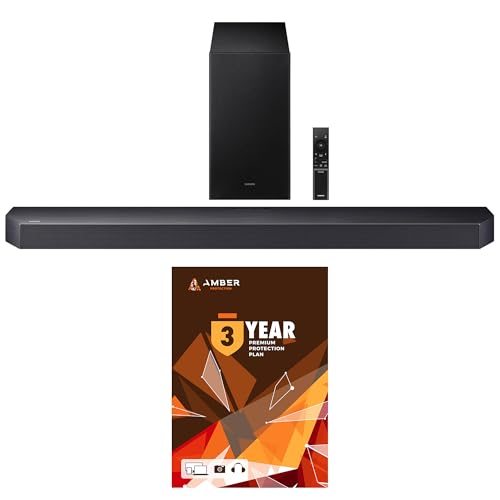 Samsung HW-S61D 5.0 Ch All-in-one Wireless Dolby Atmos Soundbar with 2 Year Amber Protection Plan (2024)