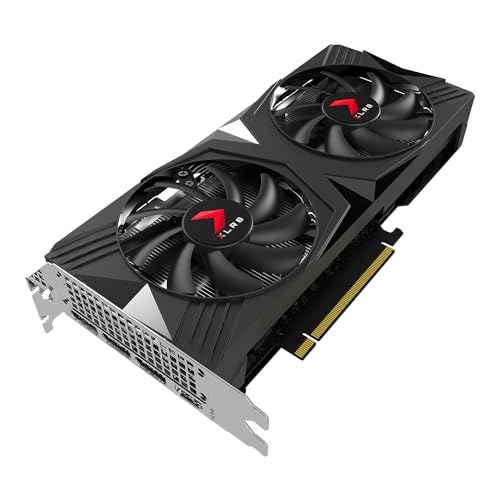 PNY GeForce RTX&trade; 4060 Ti 8GB Verto&trade; OC Dual Fan Graphics Card DLSS 3 (128-bit, PCIe 4.0, GDDR6, HDMI/DisplayPort, Supports 4k, 2 Slot)