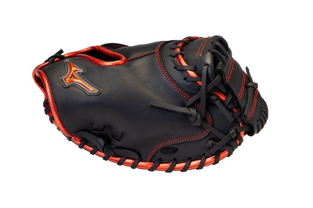 Mizuno MVP Prime SE 34.00x22 Catcher&s Mitt - Black Silver