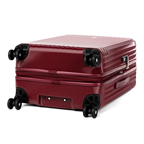 Travelpro Maxlite Air Hardside Expandable Carry on Luggage, 8 Spinner Wheels, Lightweight Hard Shell Polycarbonate Suitcase, Shadow Grey