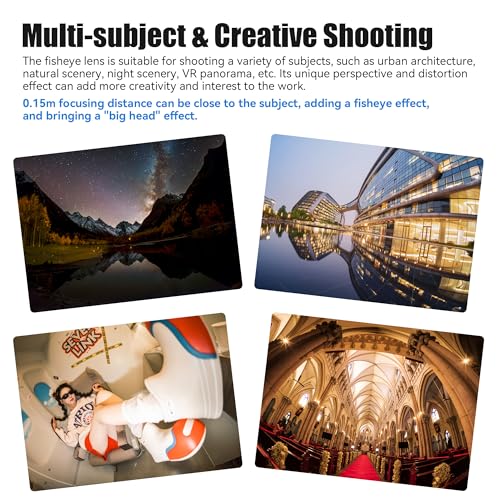 7artisans 10mm F2.8 II Full Frame Ultra Wide Angle Fisheye Lens 185°Manual Focus for Nikon Z-Mount Mirrorless Cameras Z7II/Z6II/Z5/Z6/Z7/Z9