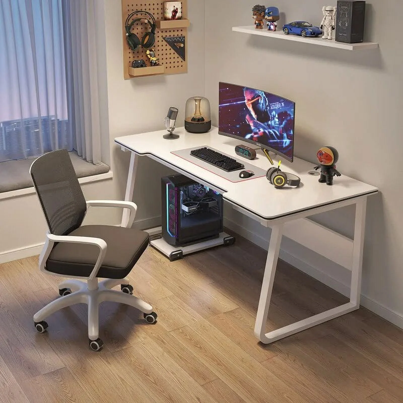 Aoliviya Official Computer Desk Desktop Home Game Tables Bedroom Single Simple Office Table Simple Modern Learning Writing Desk