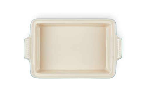Le Creuset Stoneware Heritage Covered Rectangular Casserole, 4 qt. (12" x 9"), Cerise