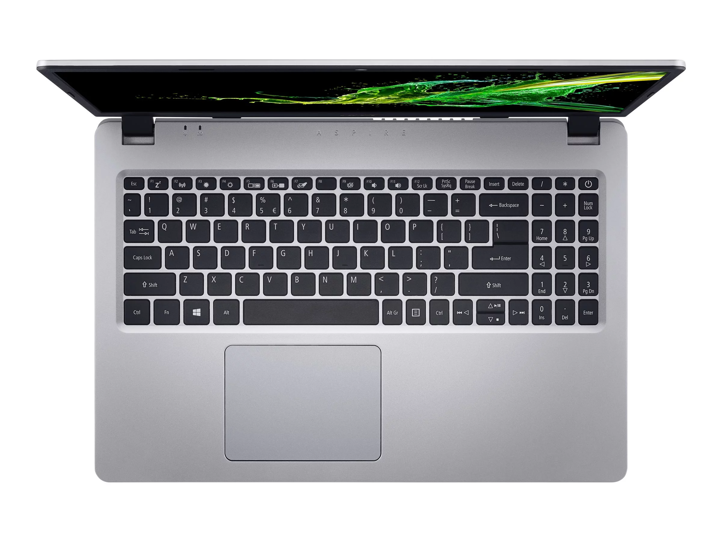 Acer A515-43-R19L 15.6 in. Aspire 5 Slim Laptop Full HD IPS Display Laptop - Silver