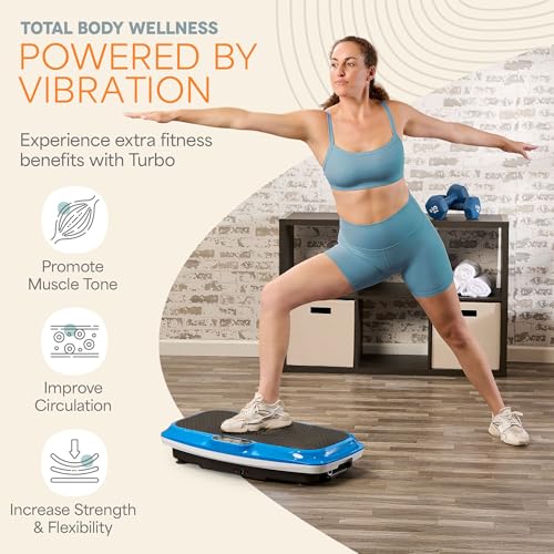 Lifepro Vibration Plate Exercise Machine with Magnetic Acupoints - Full Body Vibration Platform for Beginners and Recovery