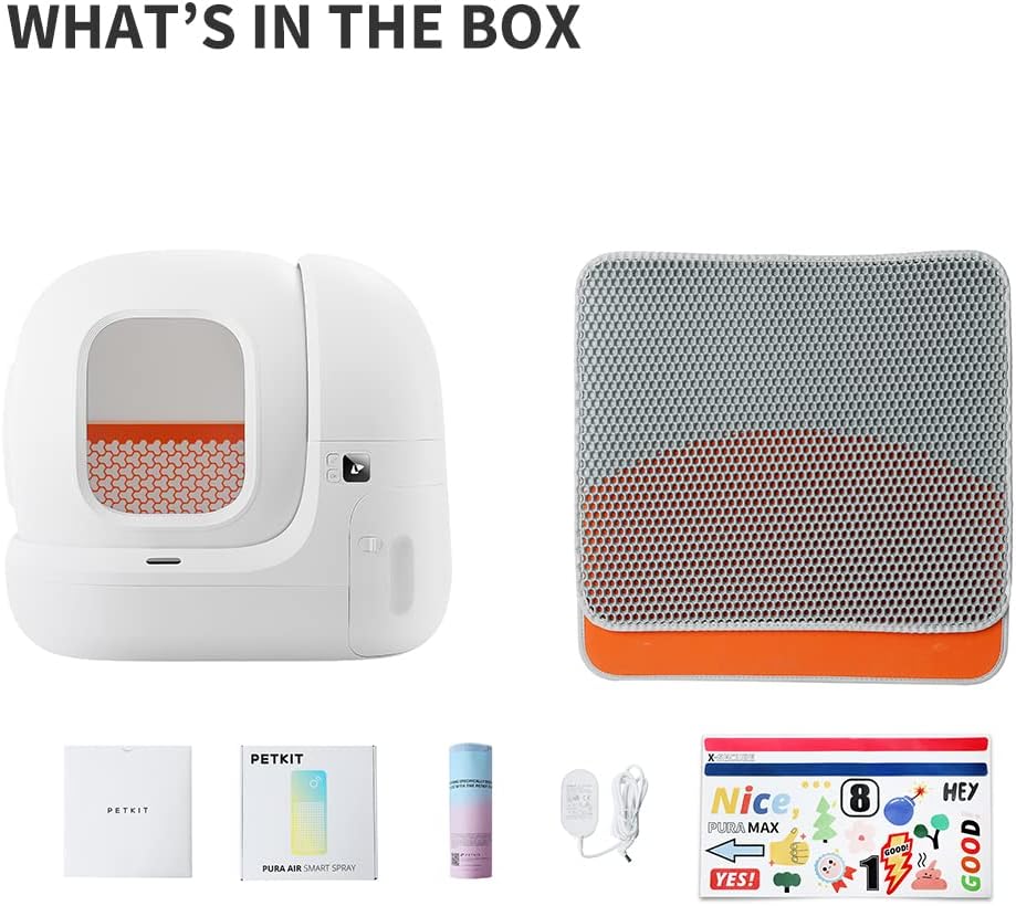 PETKIT New Version Pura Max Self-Cleaning Cat Litter Box with Large Capacity fr Multiple Cats