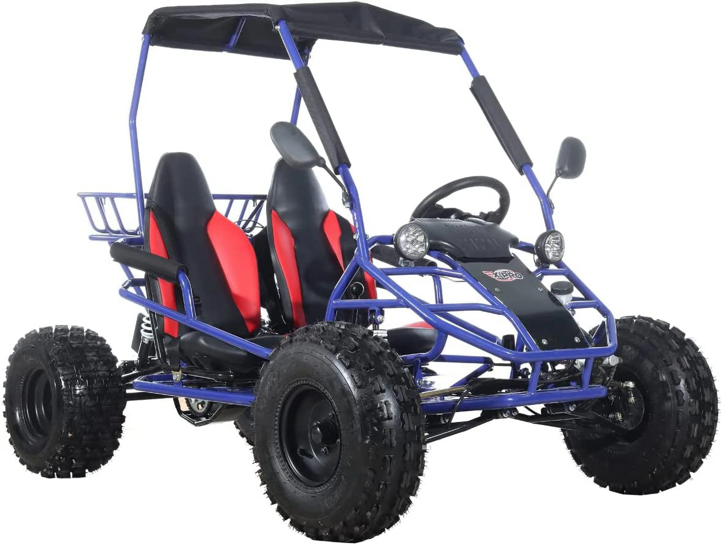 X-Pro Brand New 125cc Gas Powered Go Kart 3 Semi-Automatic Transmission w/Reverse Big 18/19 Wheels