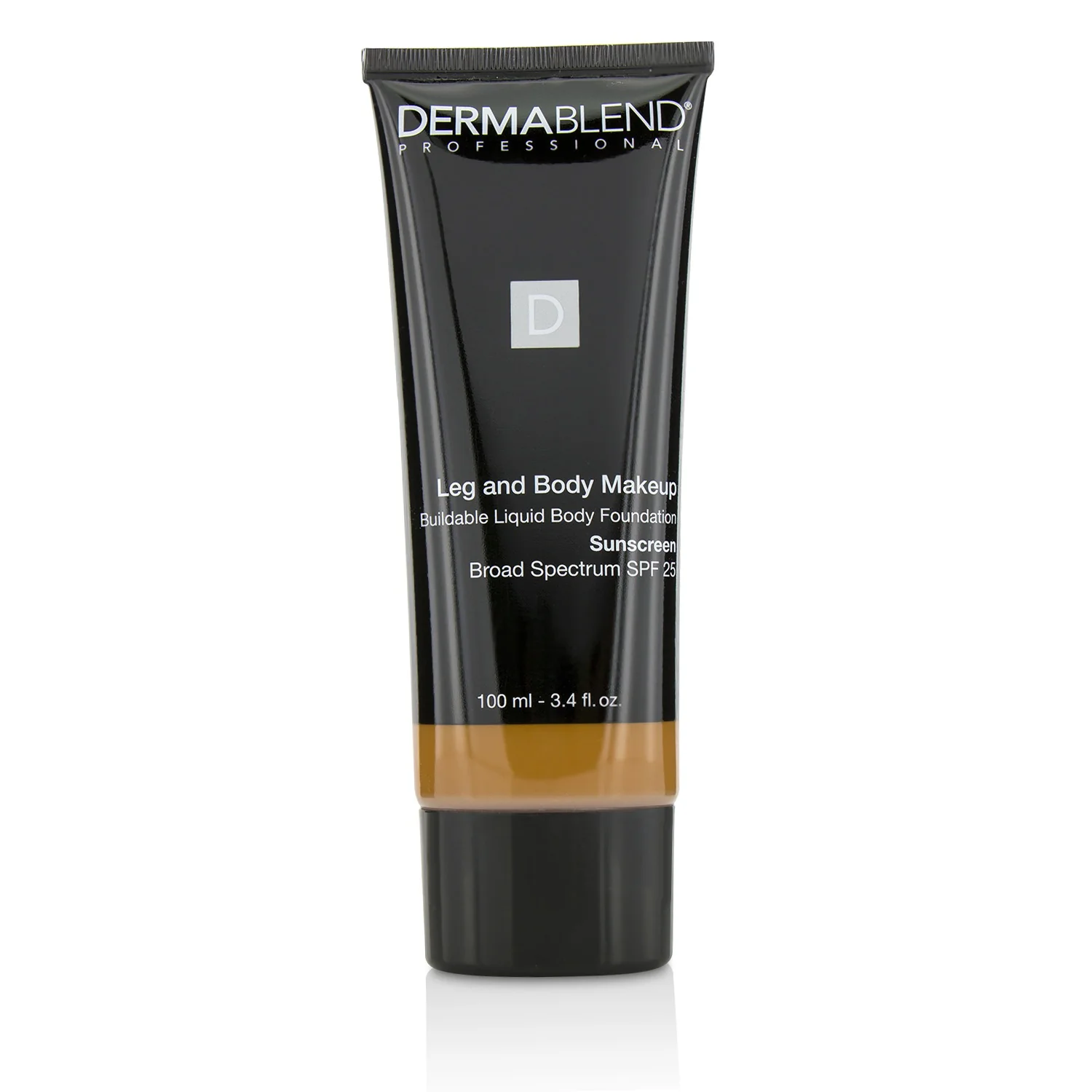 Dermablend Leg and Body Make Up Buildable Liquid Body Foundation Sunscreen Broad Spectrum SPF 25 - #Light Beige 35C 100ml/3.4oz