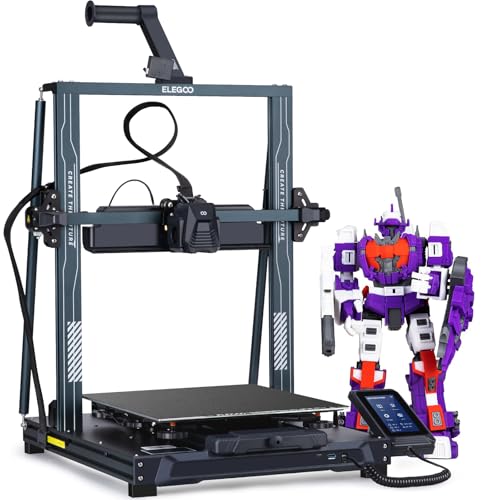 ELEGOO Neptune 3 Pro FDM 3D Printer with Auto Bed Leveling, Dual-Gear Direct Extruder, Dual Lead Screw Drive, Removable Capacitive Screen