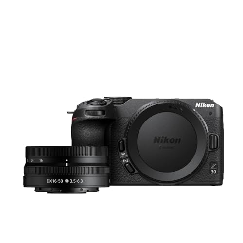 Nikon Z 30 Compact and Lightweight Mirrorless Camera with NIKKOR 16-50mm Lens with Creator's Kit
