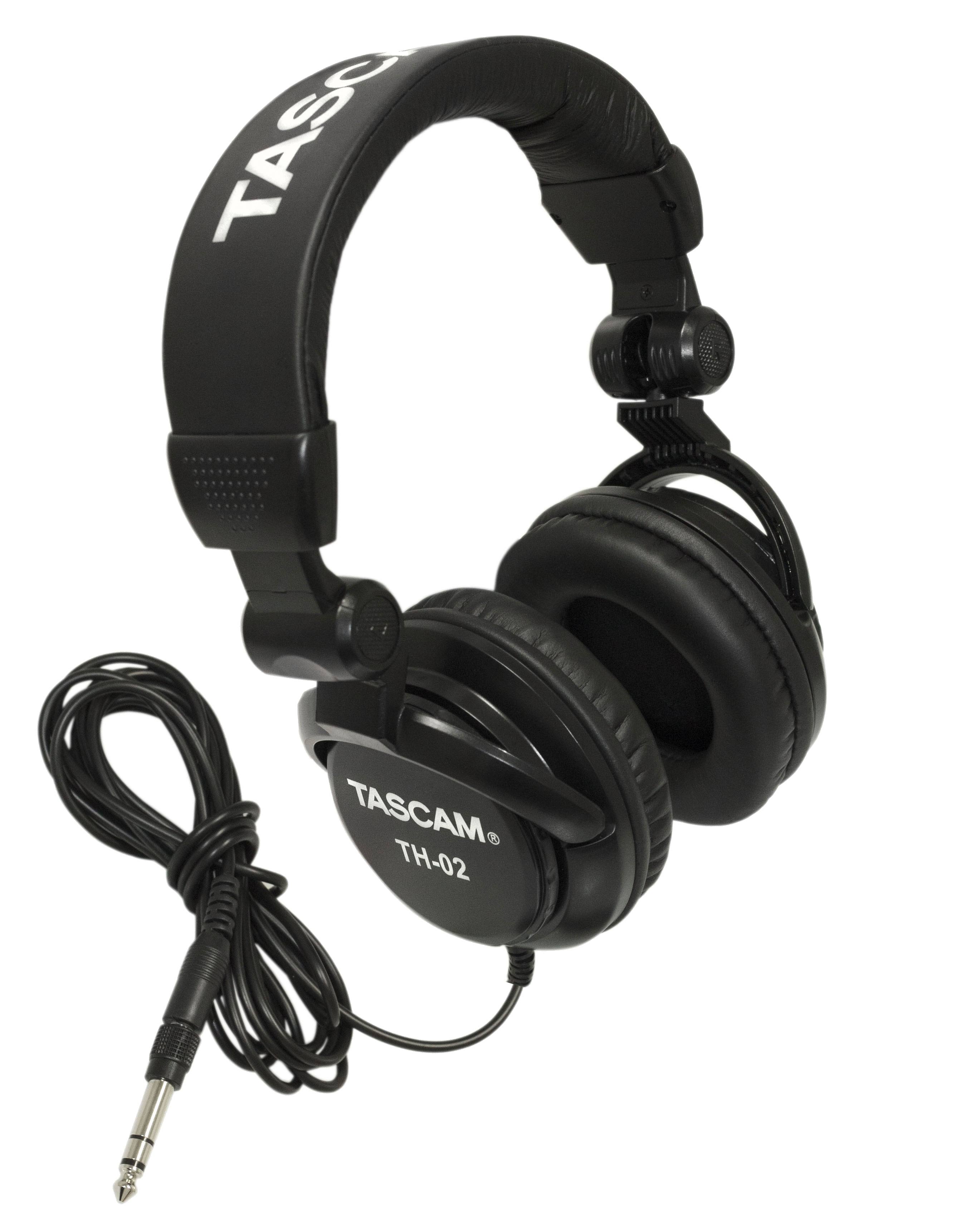 Tascam TH-02 Studio Headphones (Black)