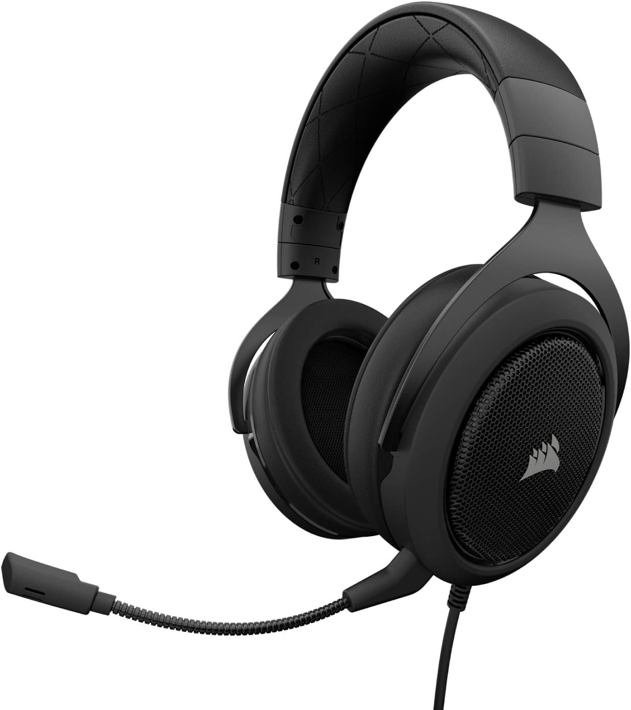 Corsair CA-9011170-NA HS50 Stereo Gaming Headset, Carbon