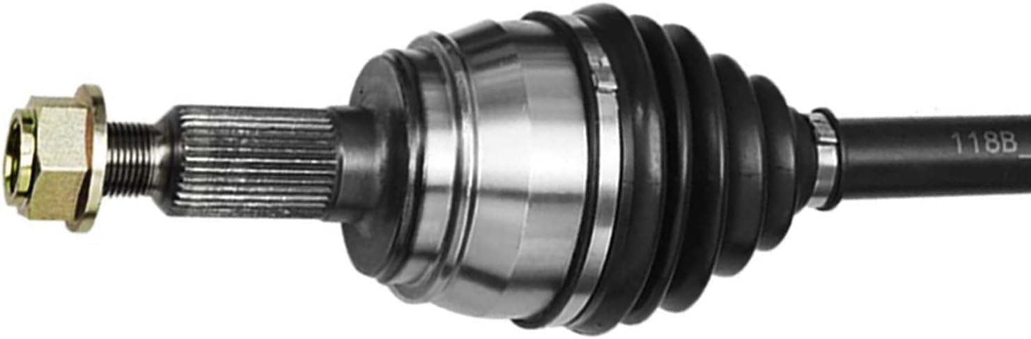 Detroit Axle - 6-Lug 4WD Front CV Axle Drive Shafts Assembly Replacement for Chevy GMC Silverado Sierra 1500 Yukon Escalade w/o ABS - 2pc Set
