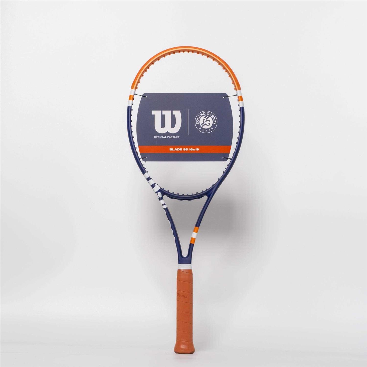 Wilson Blade 98 16x19 V8 Roland Garros Tennis Racquet - Sports Supplies Online Store