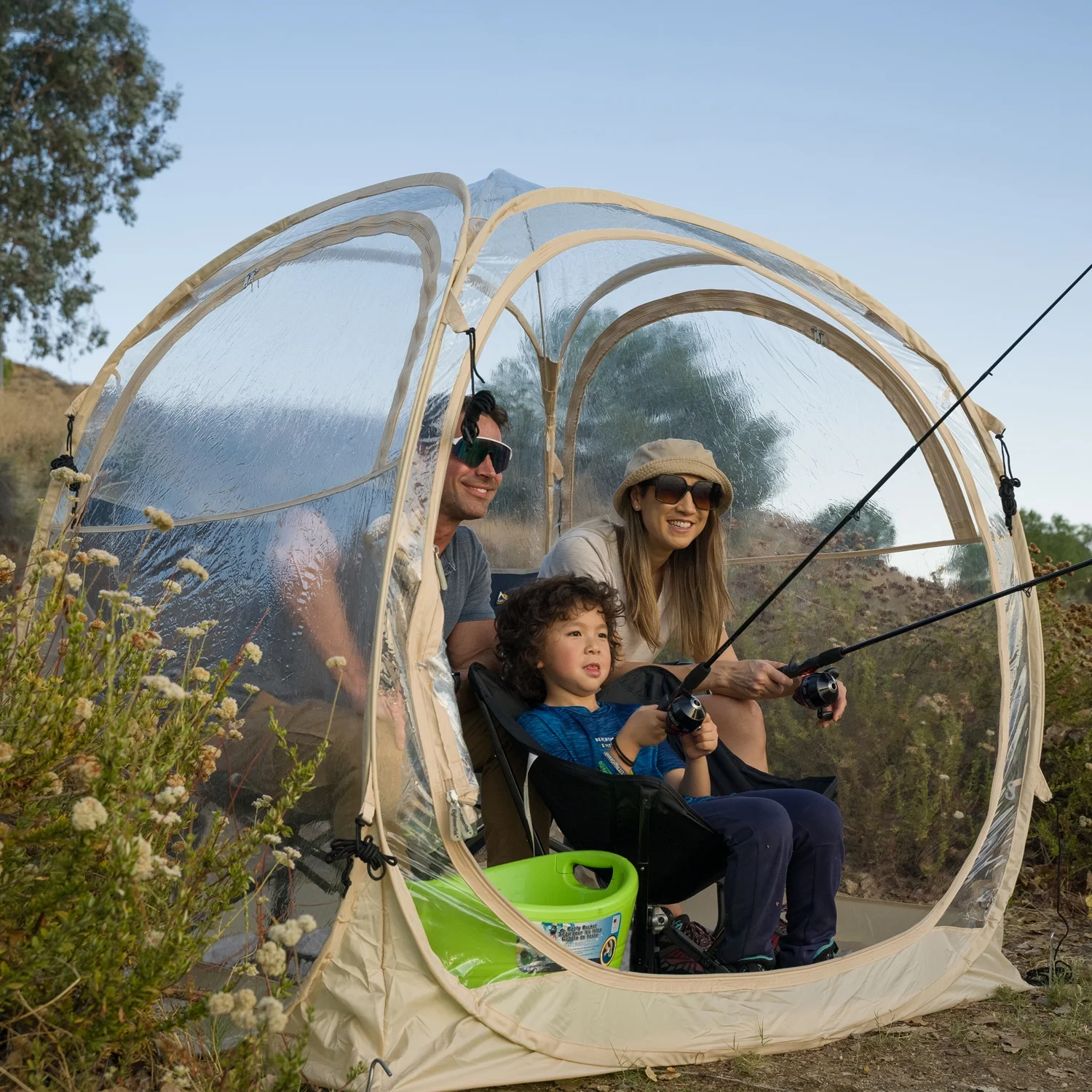 Pop-Up Weatherproof Sport Pod Tent for Camping, Fishing, and Shelter