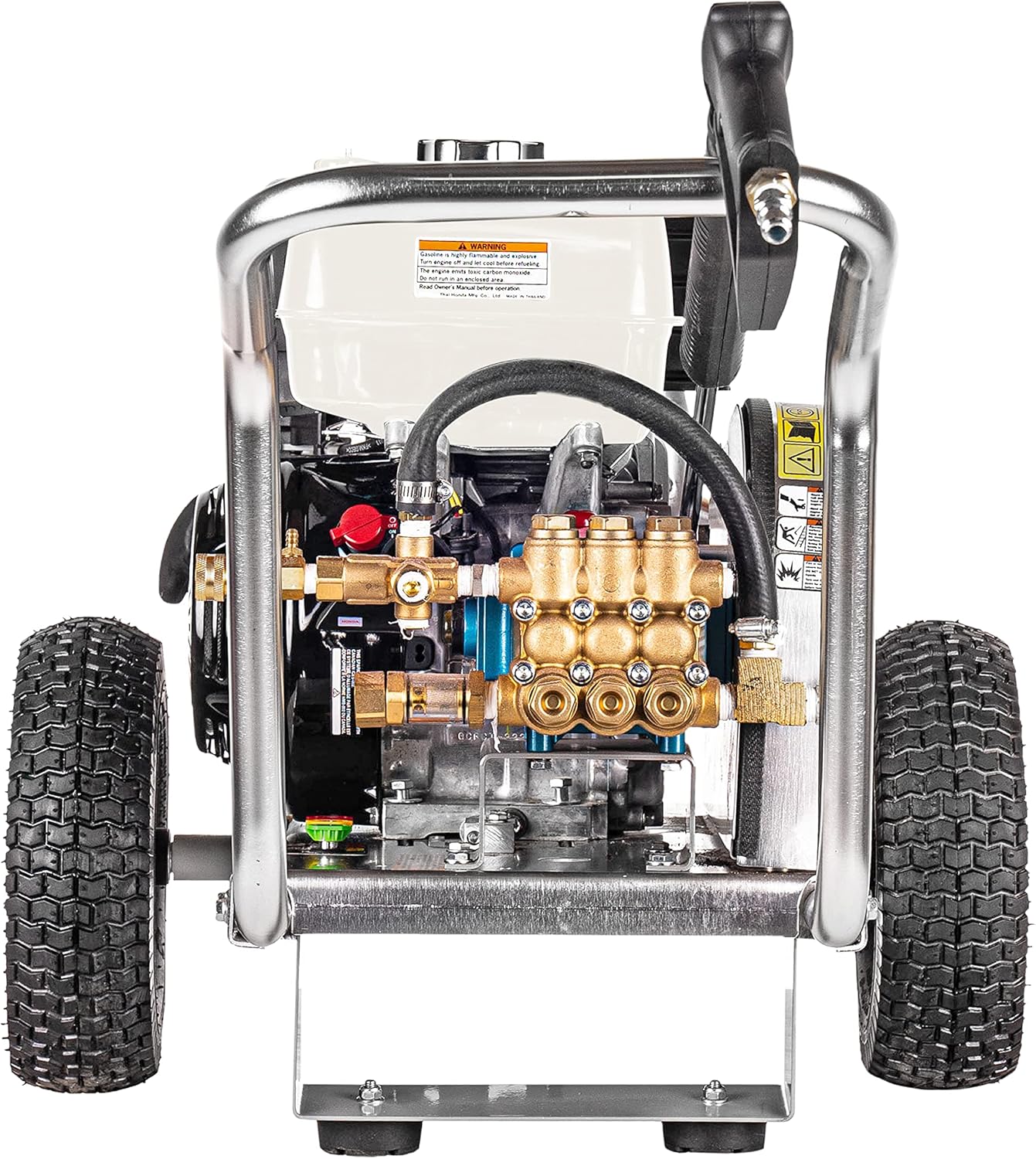 SIMPSON Cleaning ALWB60828 Water Blaster Gas Pressure Washer Powered by Honda GX390, 4200 PSI at 4.0 GPM, CAT Triplex Pump, (49 State)
