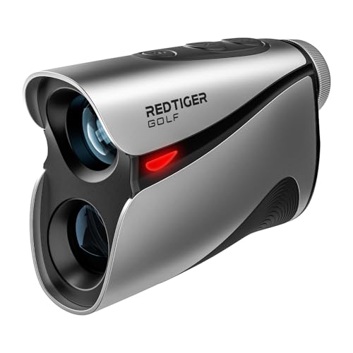 REDTIGER OLED Range Finder Golf with Slope, 1200 Yards Laser Rangefinder Golfing, 7X Magnification Range Finder Golf Magnetic