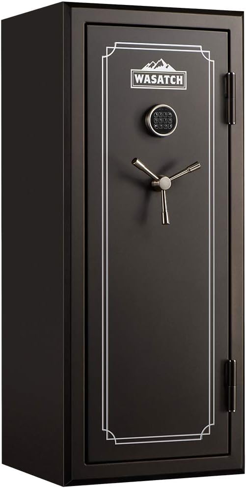 Wasatch 24 Gun Fire and Water Safe with E-Lock, Dark Bronze