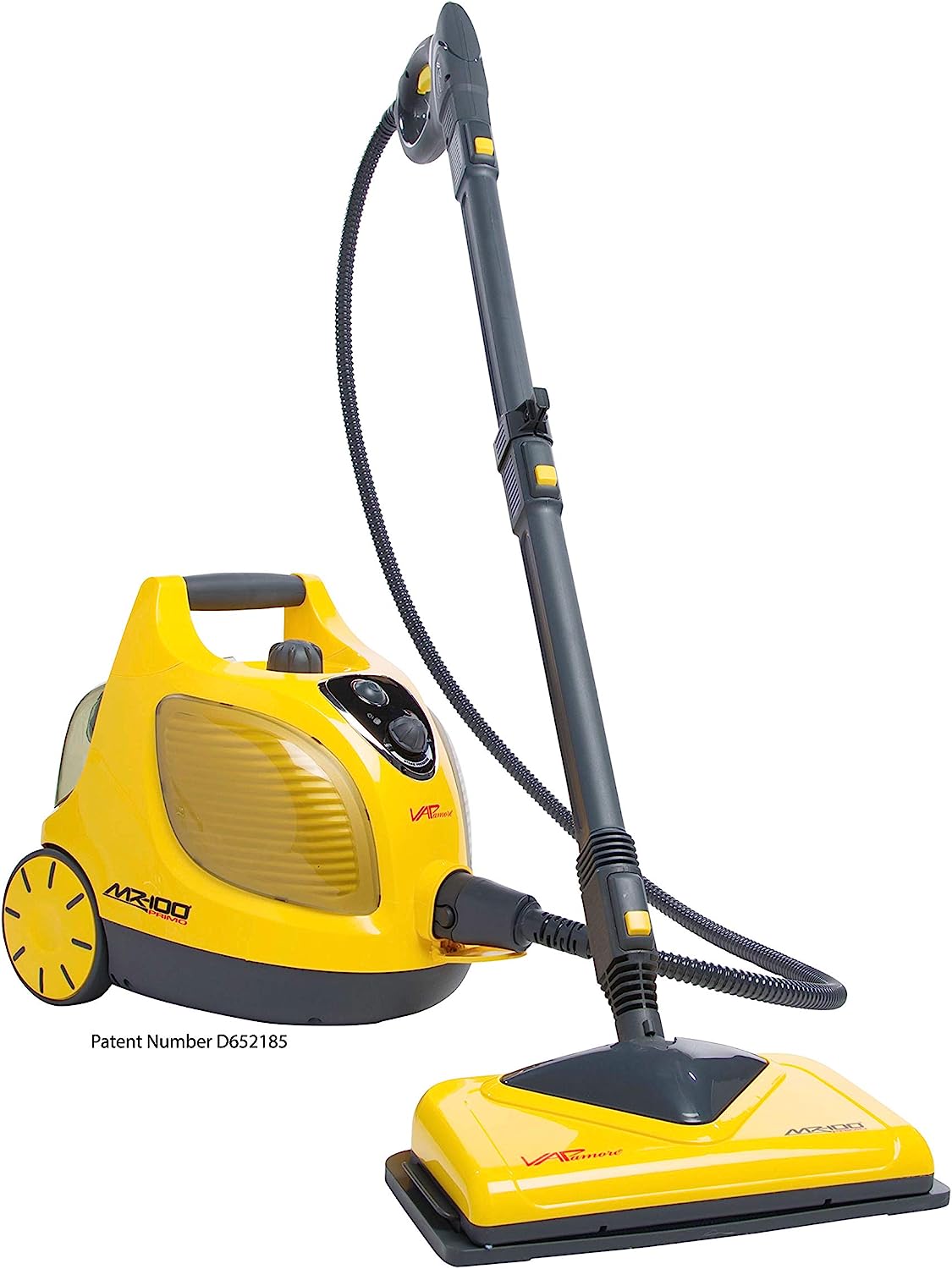 Vapamore MR-100 Primo Steam Cleaner, 20 Extensions/Attachments including the Turbo Pet Tool