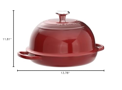 Le Creuset Enameled Cast Iron Bread Oven, Cerise