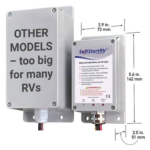 SoftStartRV Soft Start for RV Air Conditioner, RV AC Soft Start Kit for Air Conditioner, Easy Start Even with a Small Generator, 100% Waterproof